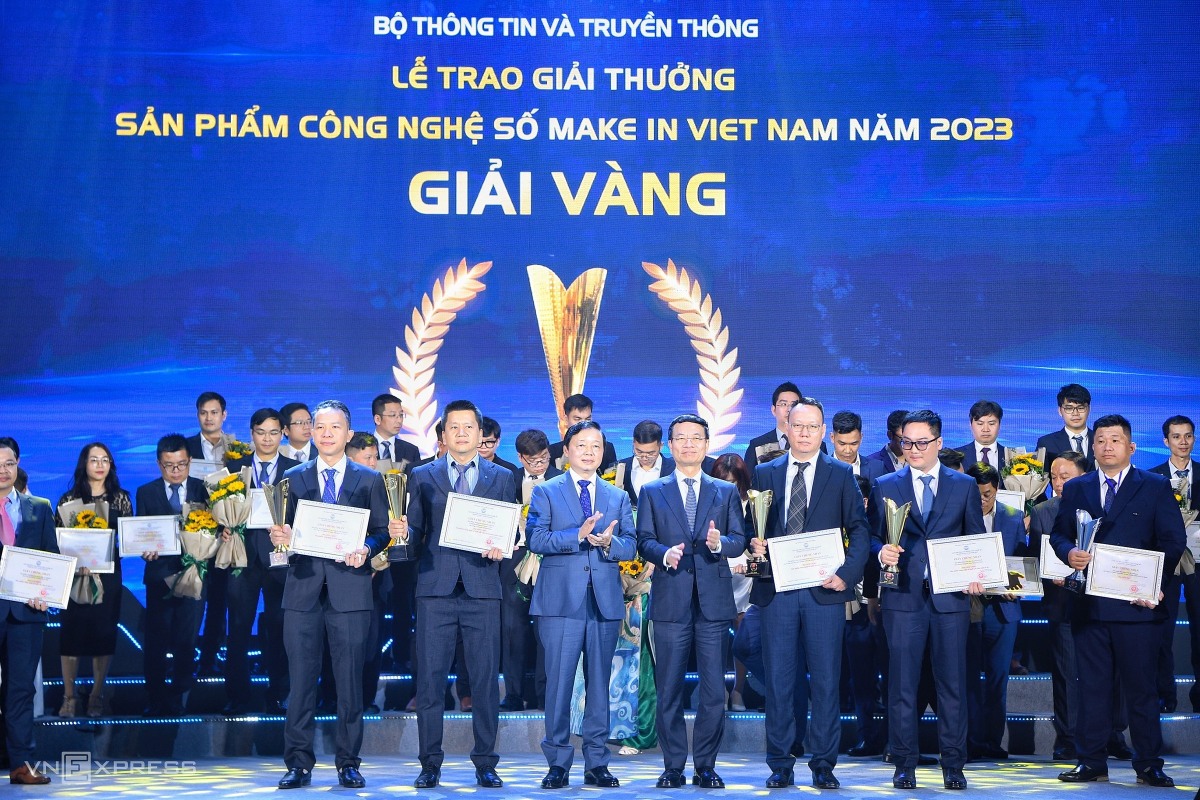 Thumbnail 43 sản phẩm số nhận giải Make in Viet Nam 2023